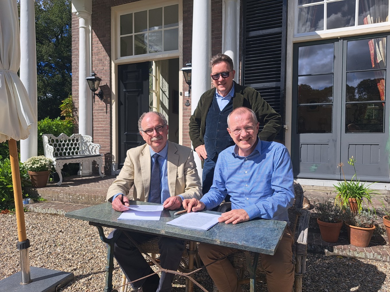 Landgoederen De Horte en Mataram werken samen tegen droogte