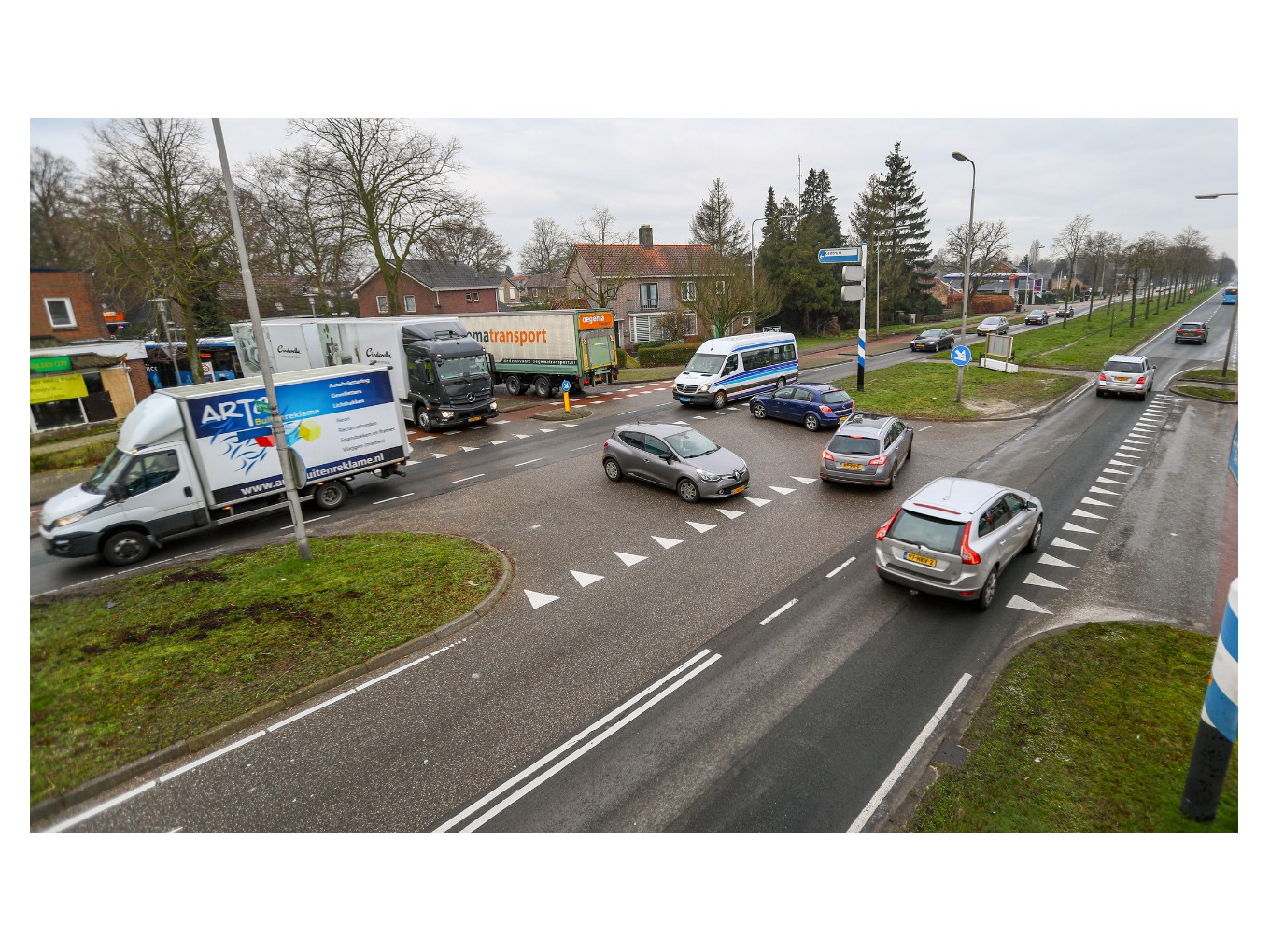 Afsluiting provinciale weg N377 tussen Nieuwleusen en Balkbrug