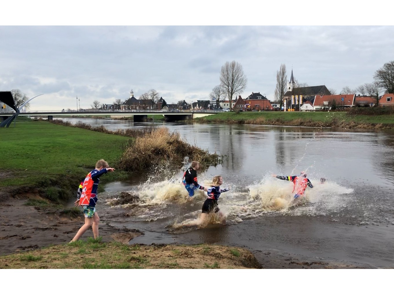 Geen gezamenlijke Nieuwjaarsduik, maar wel frisse start