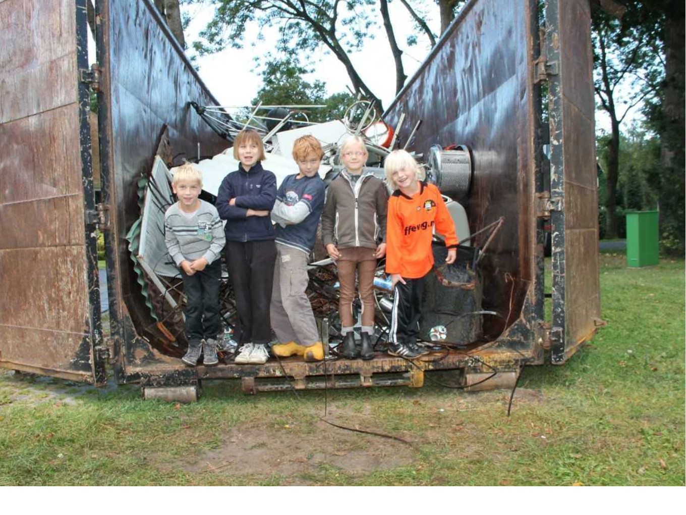 Oud ijzeractie bij CBS ‘t Kompas in Nieuwleusen