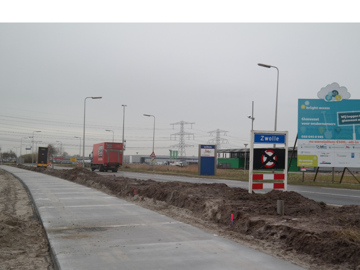 Autoverkeer over Nieuwleusenerdijk richting Hessenpoort moet enkele maanden omrijden