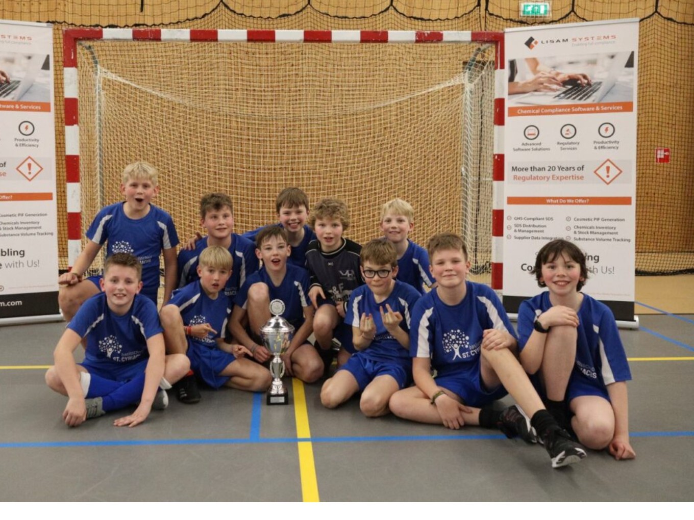 Cyriacus en Sprankel! winnen Schoolhandbaltoernooi Dalfsen