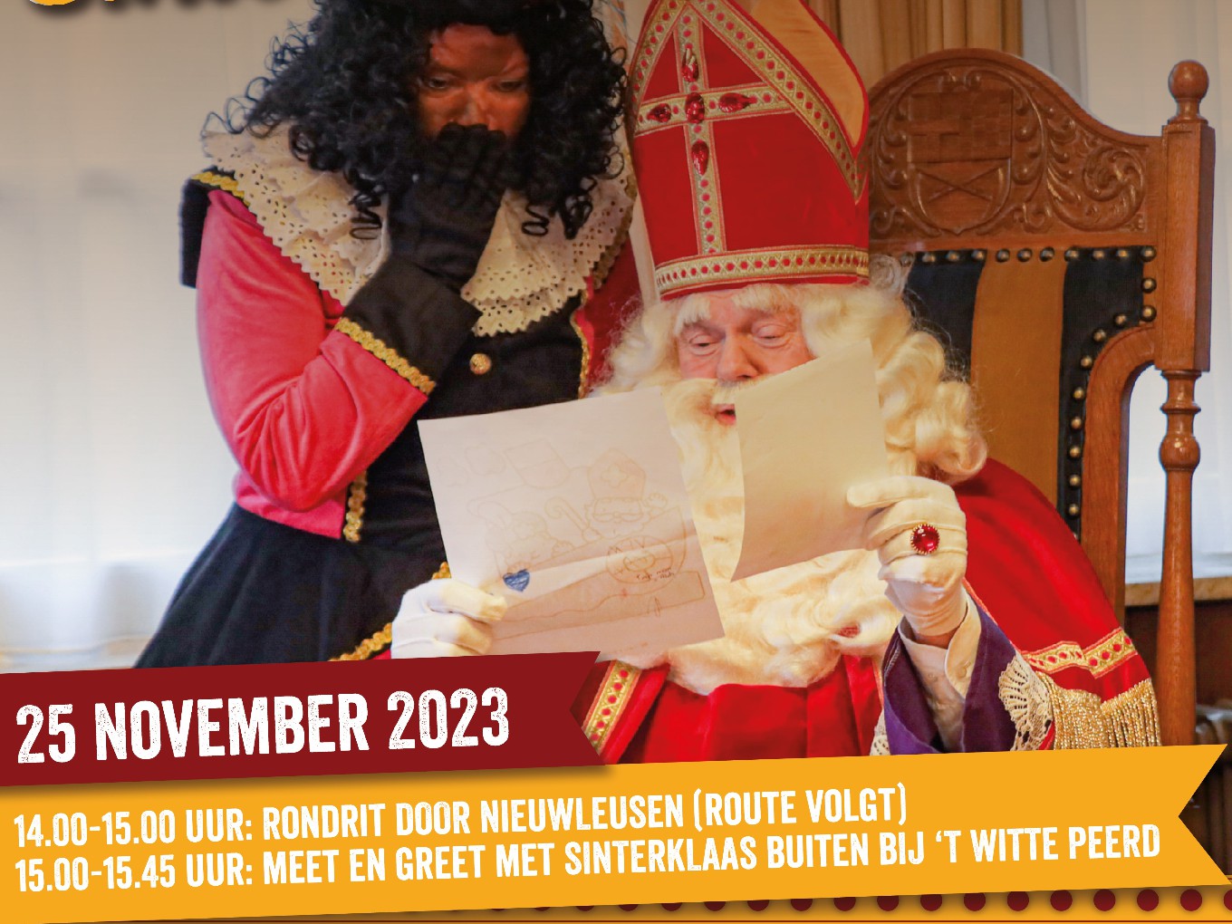 Sinterklaasintocht Nieuwleusen