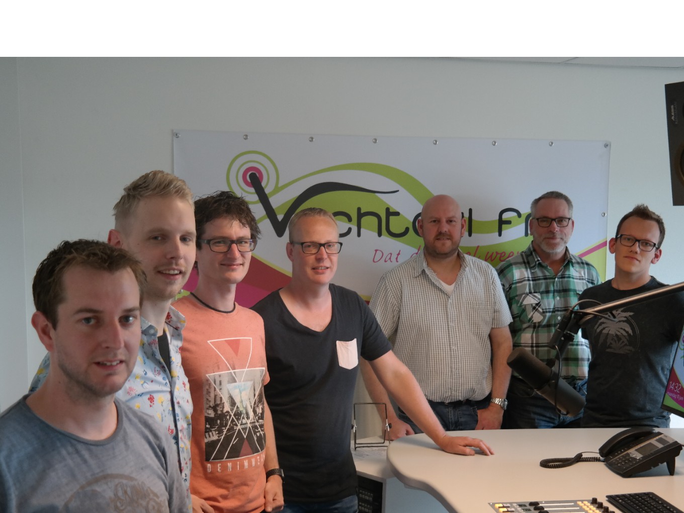 Vechtdal FM heeft nieuwe, veel ruimere studio