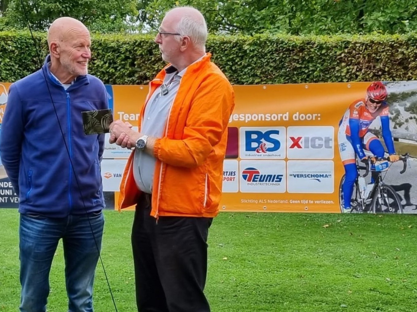 ALS-Team Dalfsen neemt afscheid van de Meester