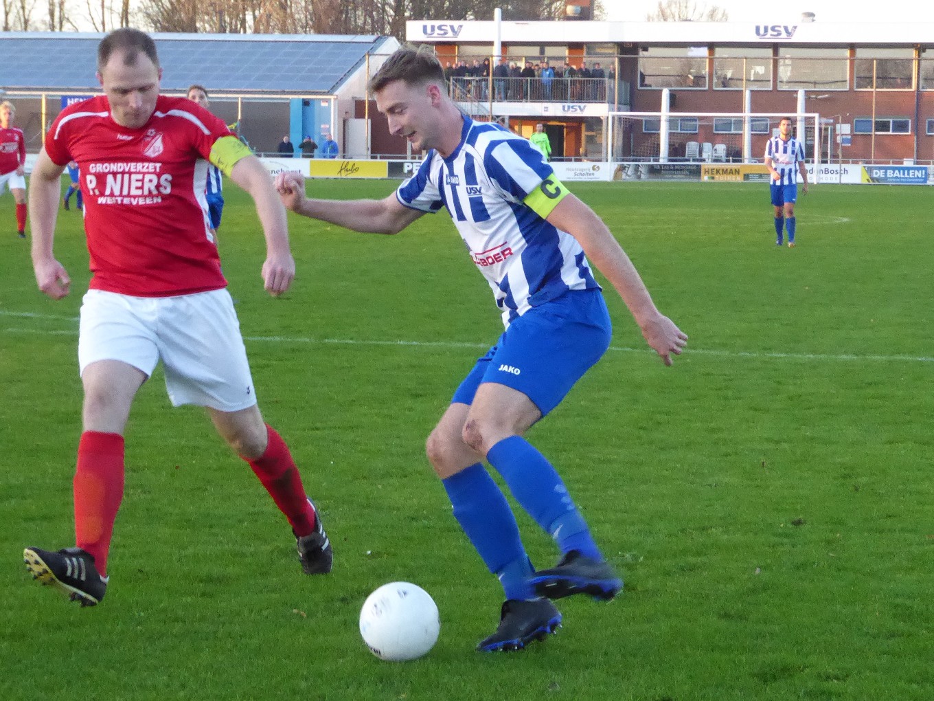 USV sluit jaar uitstekend af tegen Weiteveense Boys