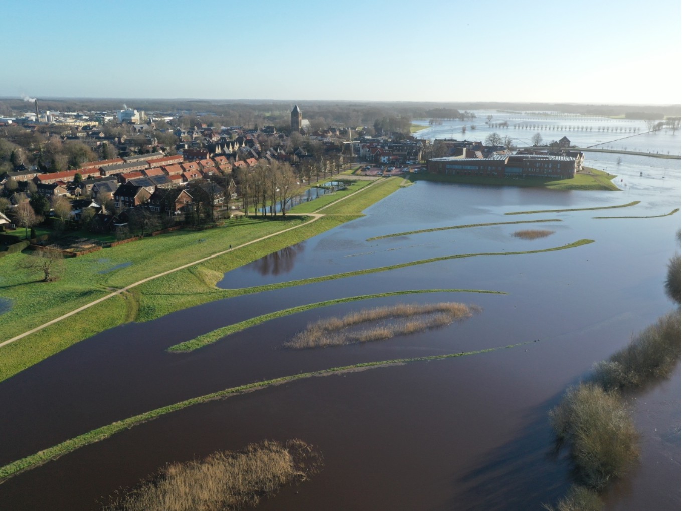 Groen licht voor oplossing dijkversterking tussen Dalfsen en Zwolle
