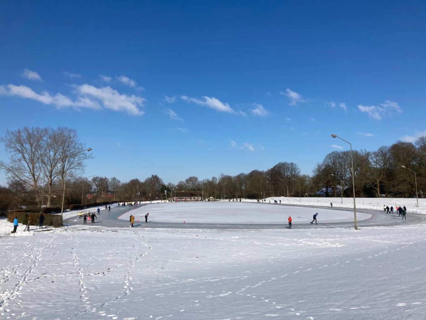Schaatsliefhebbers konden dit weekend hun hart ophalen