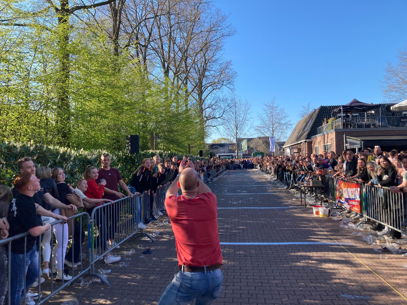 NK Eierengooien op paaszondag bij ’t Witte Peerd