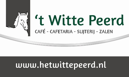 Cafe | Cafetaria | Brasserie | Partycentrum 't Witte Peerd